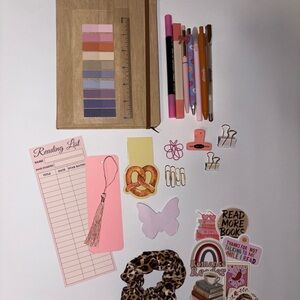 Colorful Stationery Set with Stickers